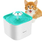 Automatic Cat Water Fountain Dog Water Dispenser with 3 Replacement